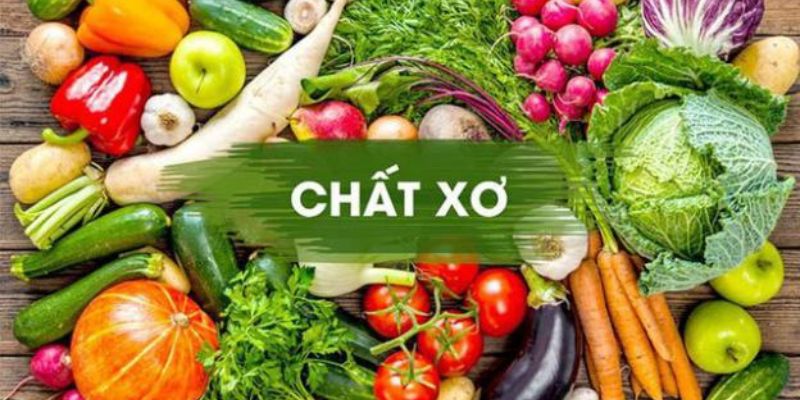 Rau củ giàu chất xơ